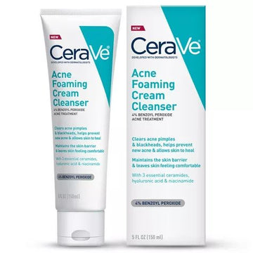 CERA VE Acne Foaming Cream Cleanser