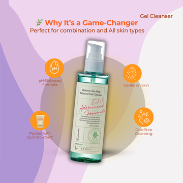 Axis-Y Quinoa One-Step Balanced Gel Cleanser